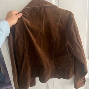 Brown corduroy jacket